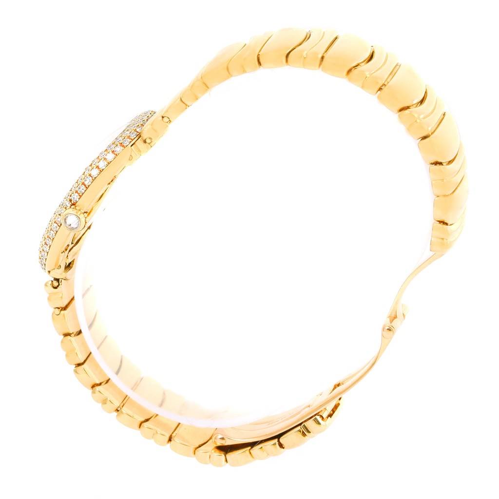 Cartier Baignoire Joaillerie 18K Yellow Gold Diamond Ladies Watch 1950 ...