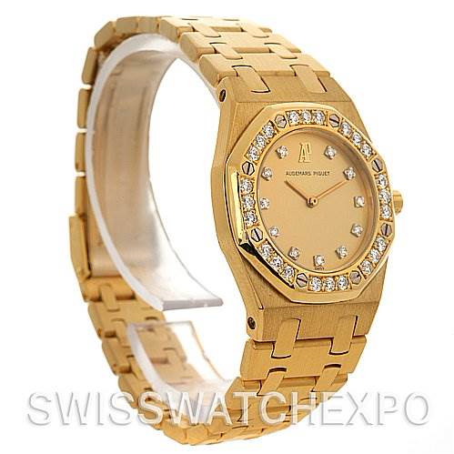 Audemars Piguet Royal Oak 18k Gold Ladies Watch SwissWatchExpo