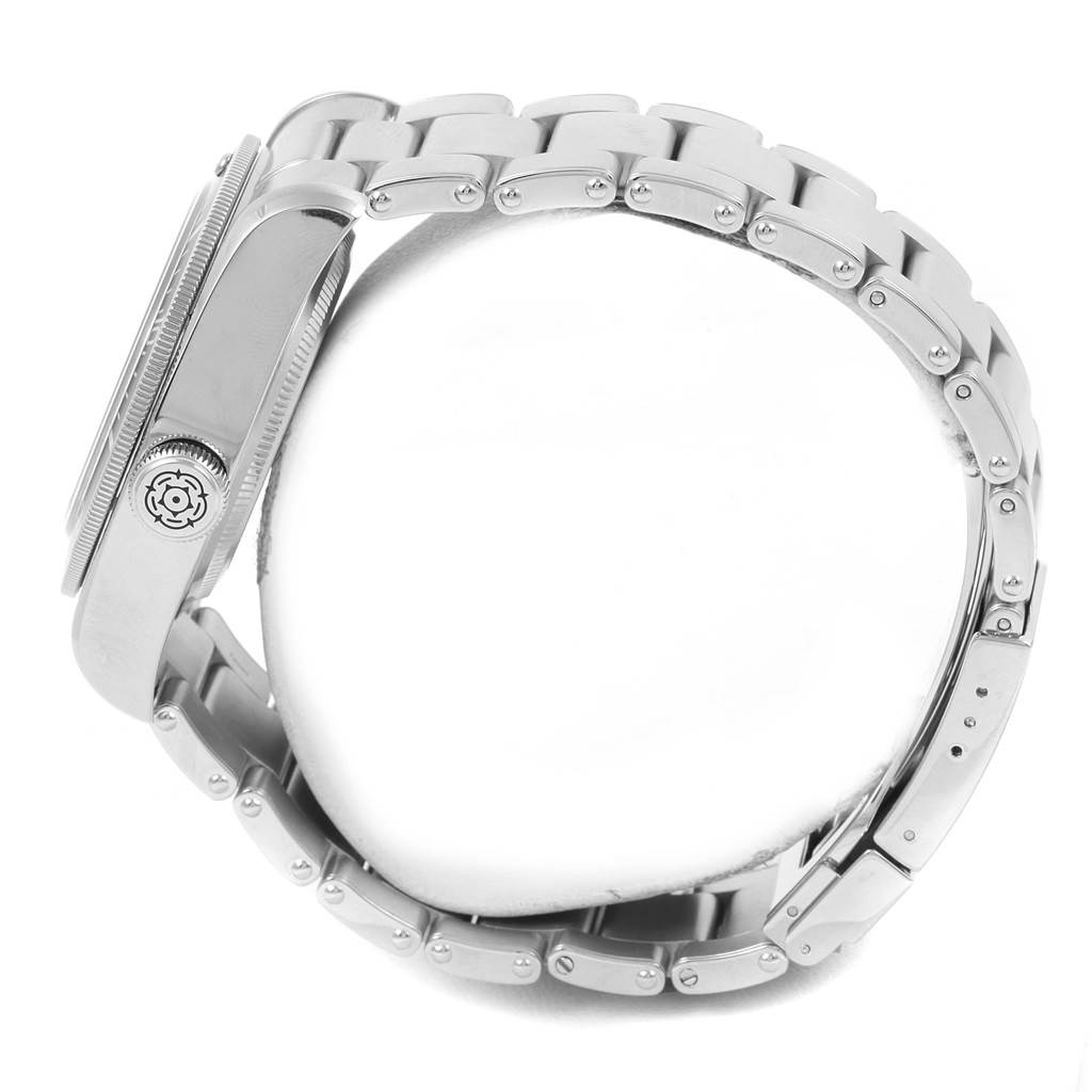 This image shows the side view of the Tudor Heritage Black Bay 79230N Men's Stainless Steel Black Dial 79230N Men's Stainless Steel Black Dial watch, highlighting the case and bracelet.