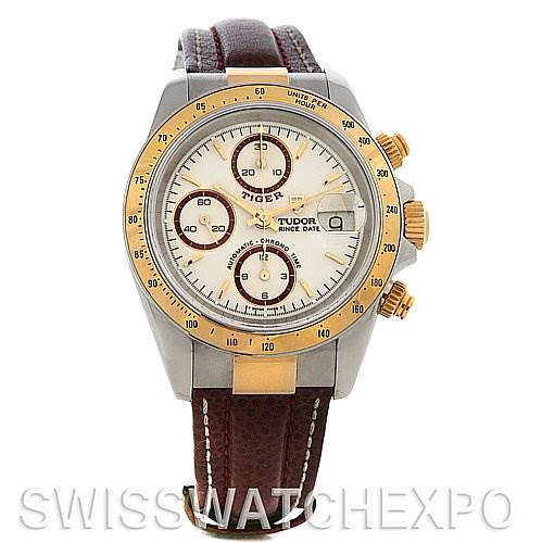 Tudor Tiger Woods Chronograph Steel and 18K Yellow gold 79263 Watch