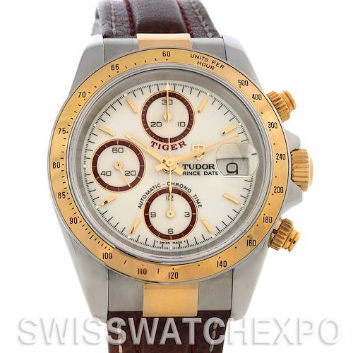 Photo of Tudor Tiger Woods Chronograph Steel and 18K Yellow gold 79263 Watch