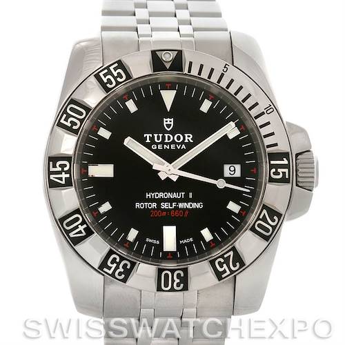 Photo of Rolex Tudor Sport Mens Hydronaut II Steel Watch 20030 Watch
