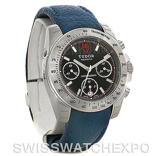 Tudor Chronograph Stainless Steel Sport Watch 20300 SwissWatchExpo