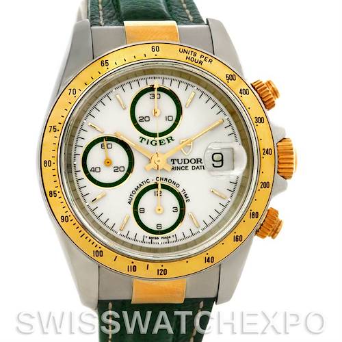 Photo of Tudor Tiger Woods Chronograph Steel and 18 Yellow gold 79263 Watch
