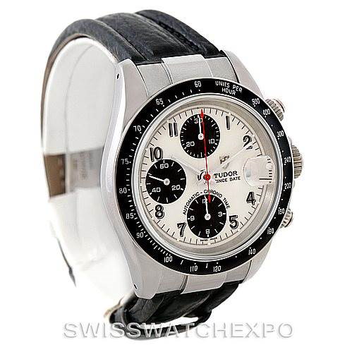 Tudor Tiger Woods Chronograph Steel Watch 79260 SwissWatchExpo