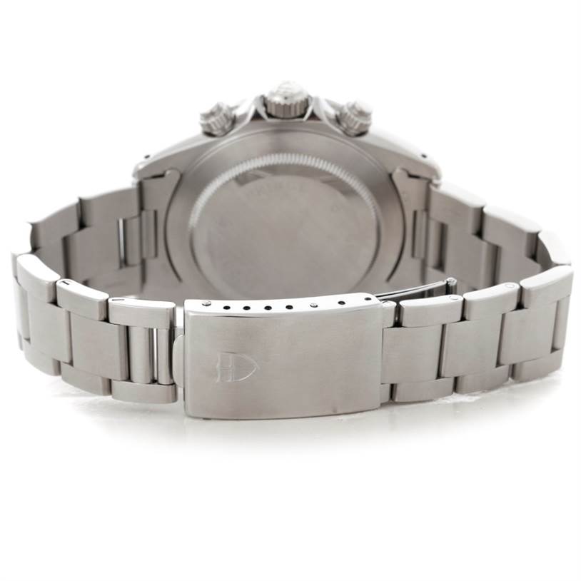 The image shows the back view of a Tudor Prince model, highlighting its bracelet and clasp.