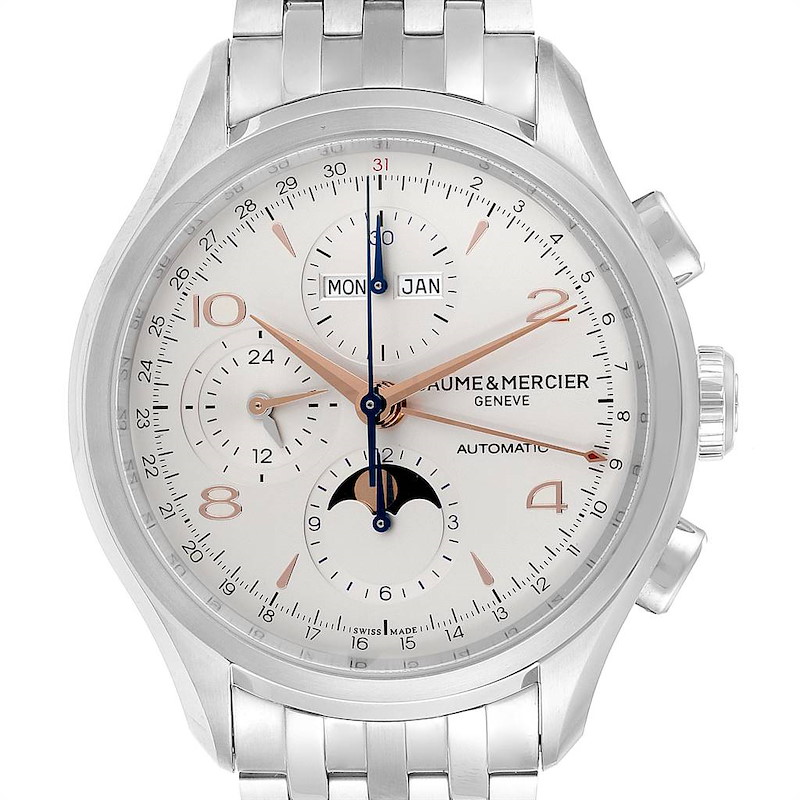 Baume Mercier Classima Executive Clifton Core Chrono Watch 10279 Unworn SwissWatchExpo