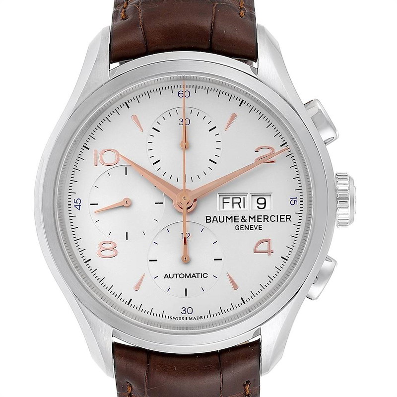Baume Mercier Classima Executive Clifton Core Chrono Watch 10129 Unworn SwissWatchExpo