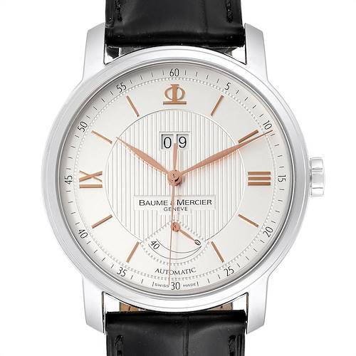 Photo of Baume Mercier Classima Executive Silver Dial Steel Mens Watch 10142