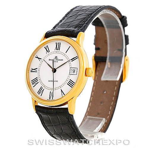 Baume Mercier Classima 18K Yellow Gold Watch MV045075 SwissWatchExpo