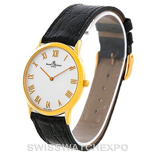 Baume & Mercier Classima Watch Yellow Gold MV045078 | SwissWatchExpo