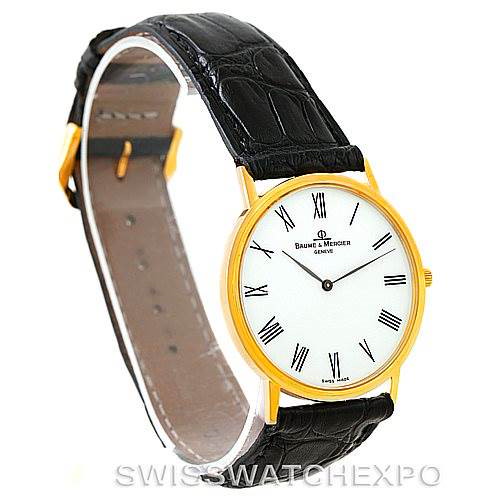 Baume Mercier Men's 18K Classima 1830 Quartz Watch MV045088 SwissWatchExpo