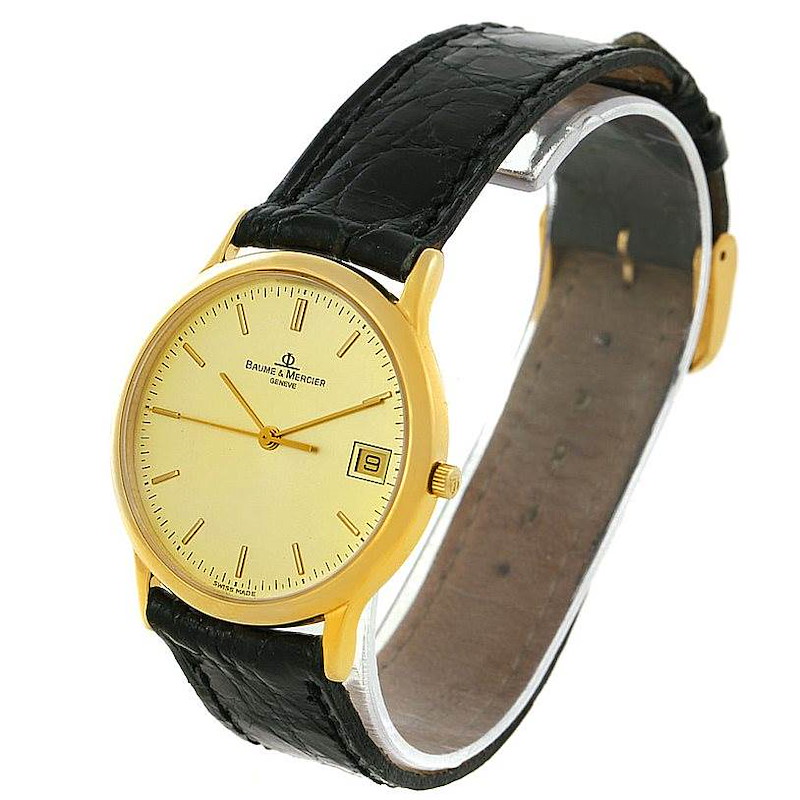Baume Mercier Classima 1830 18K Yellow Gold Watch MV045077 6149 SwissWatchExpo