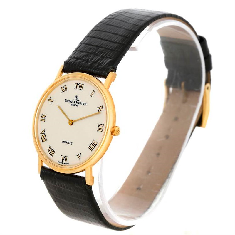 Baume Mercier Classima 18K Yellow Gold Quartz Watch SwissWatchExpo