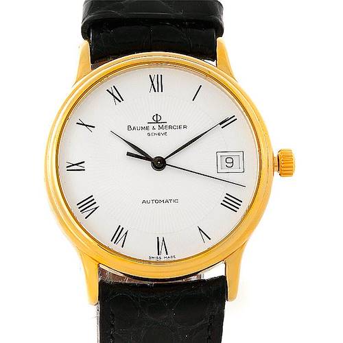 Photo of Baume Mercier Classima Automatic 18K Yellow Gold Watch MV045075 8160