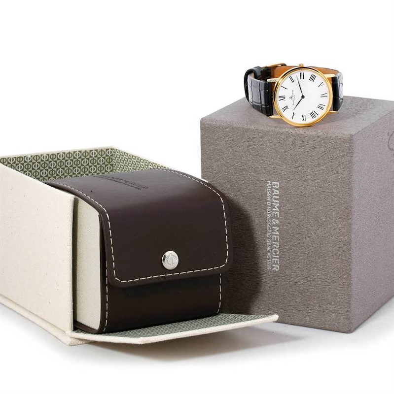 Baume & Mercier Classima Watch Yellow Gold MV045088 | SwissWatchExpo