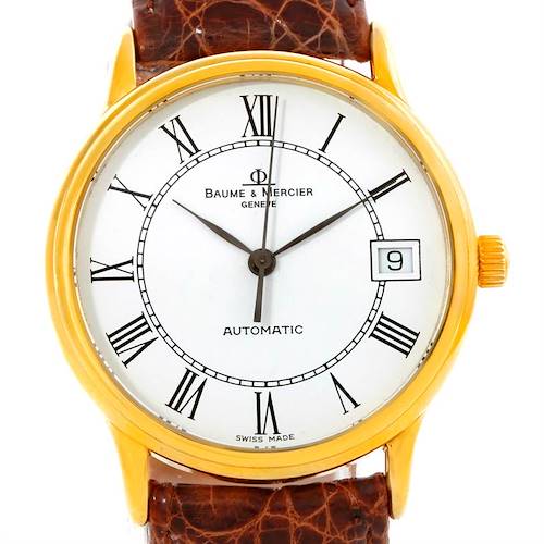 Photo of Baume Mercier Classima Automatic 18K Yellow Gold Watch MV045075