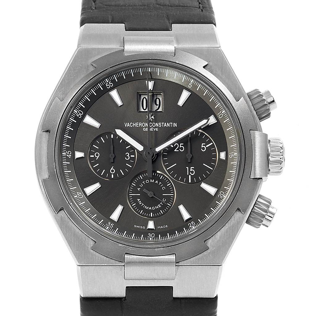 Vacheron Constantin Overseas Deep Stream Chronograph Mens Watch 49150 ...