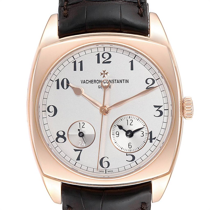 Vacheron Constantin Harmony Dual Time Rose Gold Mens Watch 7810S SwissWatchExpo