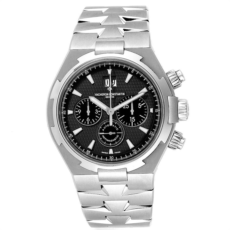 Vacheron Constantin Overseas Chronograph 49150/B01A-9095 Box/ Papers 42mm  White 