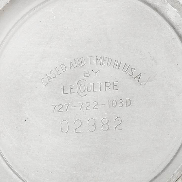 This image shows the interior case back of a Vintage Vacheron Constantin watch.