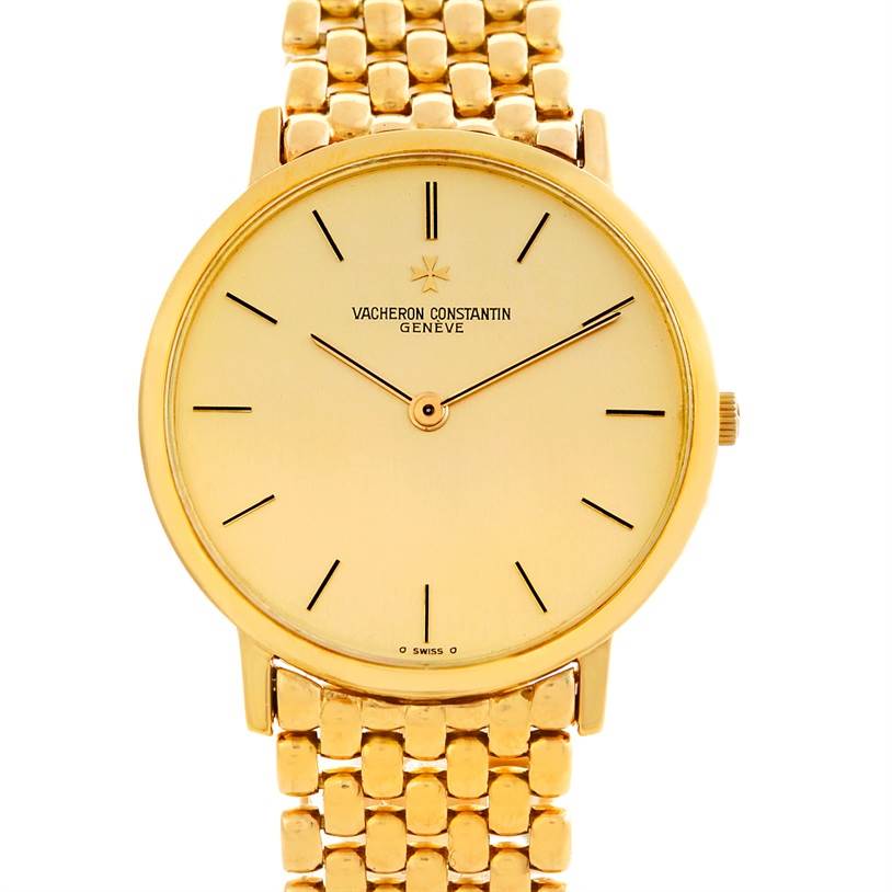 Vacheron Constantin Vintage 18K Yellow Gold Watch 33003