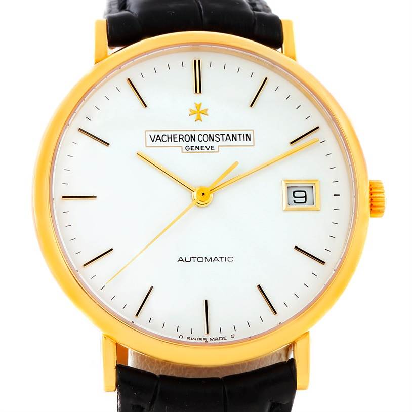 Vacheron Constantin Les Essentielles 18K Yellow Gold Watch 42002 ...