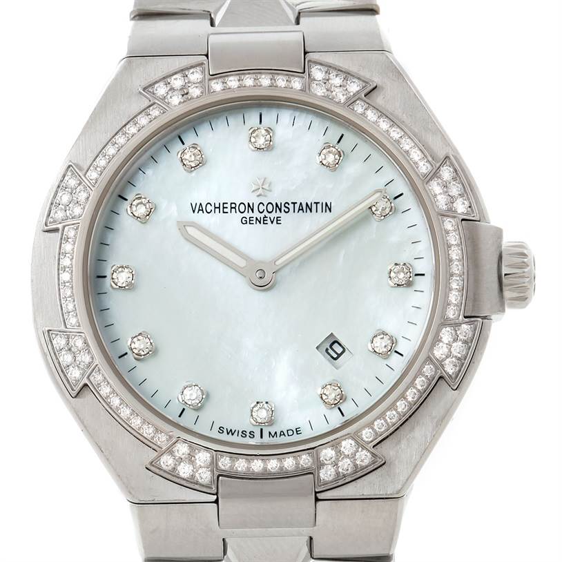 Vacheron Constantin Overseas Ladies Diamond Watch 25750 | SwissWatchExpo