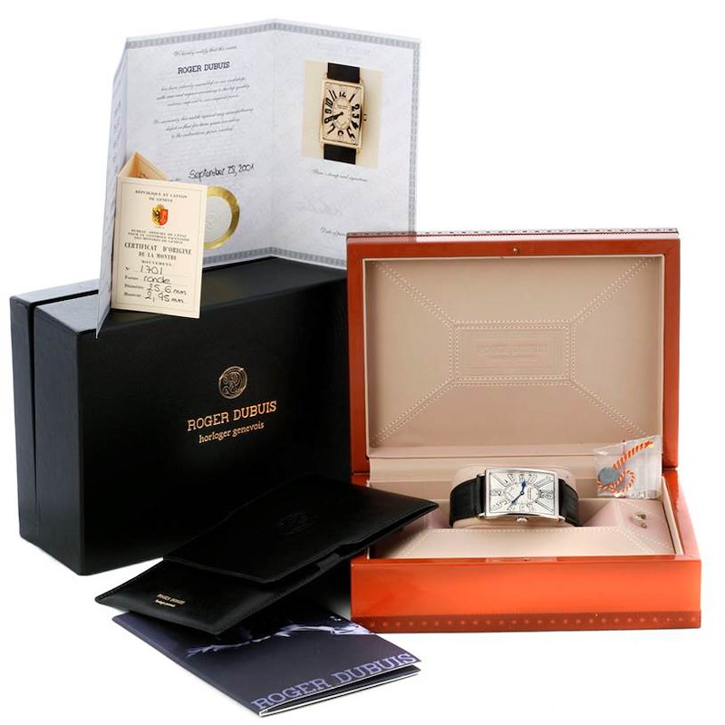 Roger Dubuis White Gold 1701 | SwissWatchExpo