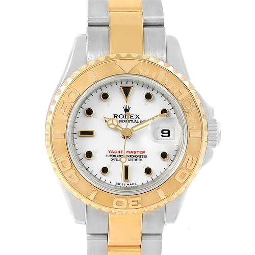 Photo of Rolex Yachtmaster Steel Yellow Gold Ladies Watch 169623