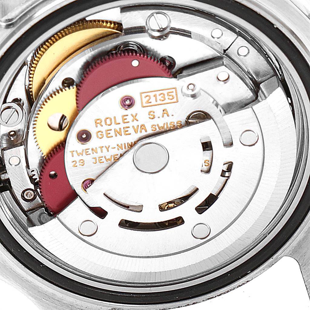 The image shows the Rolex Yacht-Master 169623 Steel and Gold (two tone) White Dial 169623 Steel and Gold (two tone) White Dial watch
s movement mechanism viewed from the back.