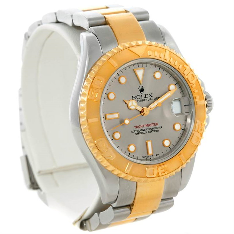 Rolex Yachtmaster Midsize Steel Gold Watch 68623 SwissWatchExpo