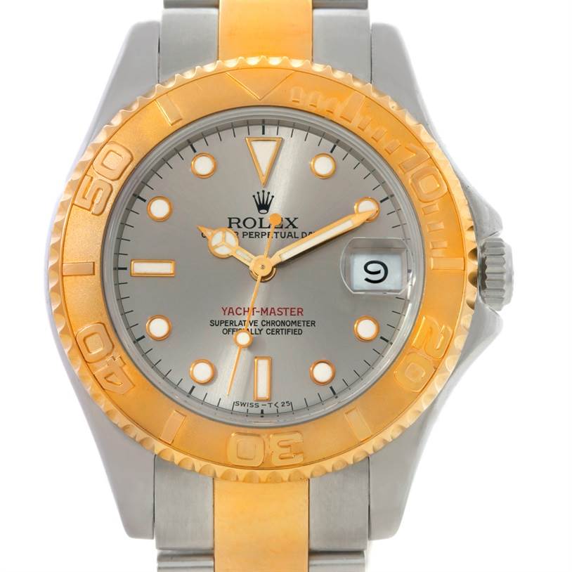 rolex yacht master half gold price