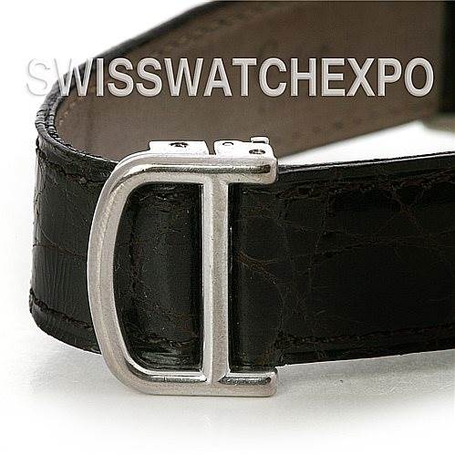 Cartier Santos Dumont Platinum Mecanique Watch | SwissWatchExpo