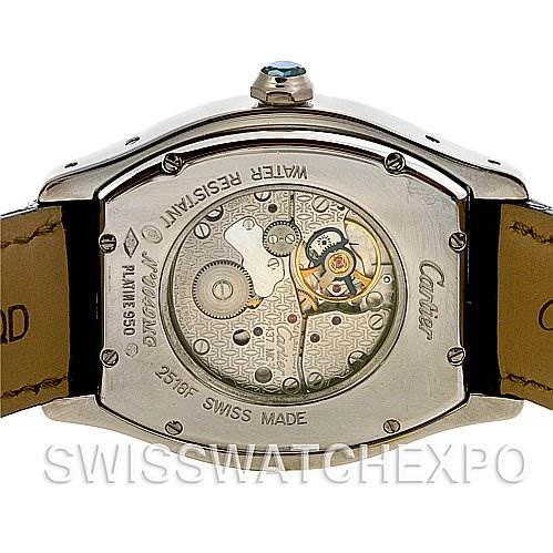 Cartier Tortue Platinum Limited Edition Cpcp W1546151 | SwissWatchExpo