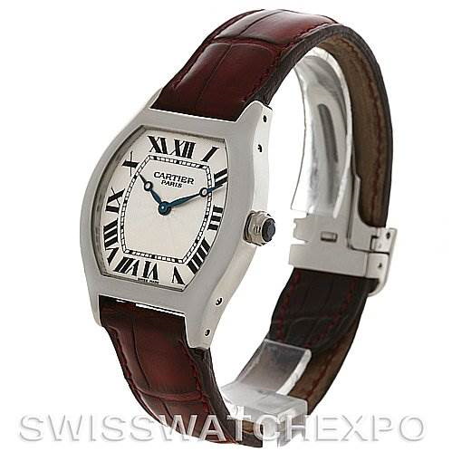 Cartier Tortue Platinum Limited Edition CPCP W1546151 Watch SwissWatchExpo