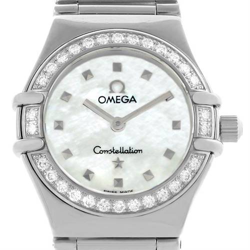 Photo of Omega Constellation My Choice Ladies Mini Diamond Watch 1465.71.00
