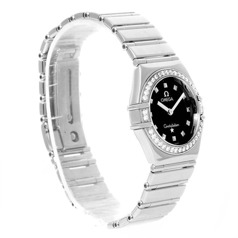 Omega Constellation My Choice Ladies Diamond Watch 1475.51.00 SwissWatchExpo