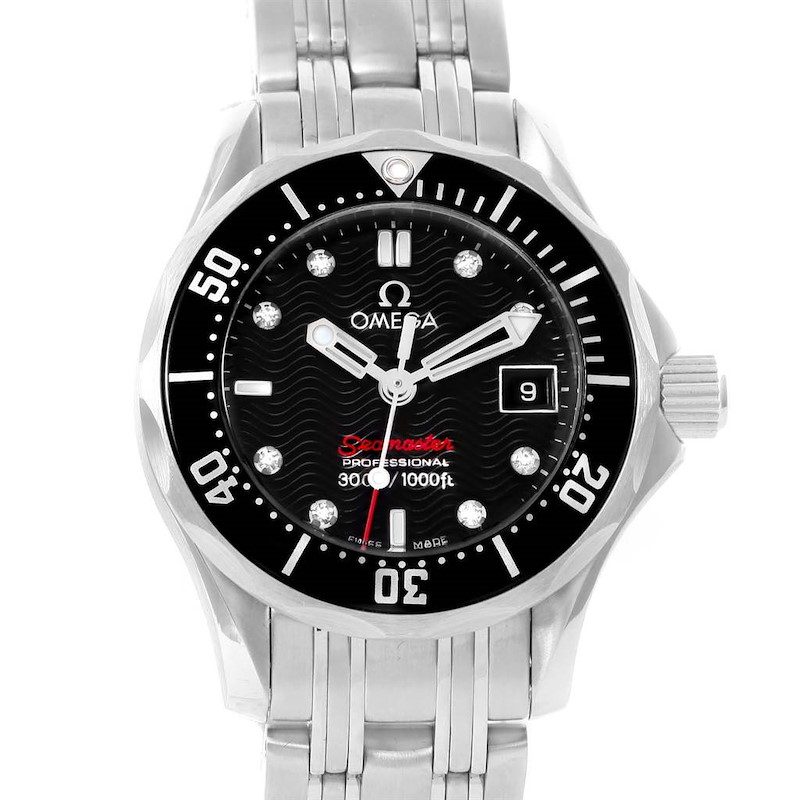 Omega Seamaster Bond 28 Diamond Ladies Watch 212.30.28.61.51.001 Unworn SwissWatchExpo