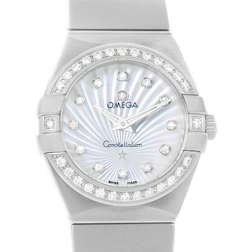 Photo of Omega Constellation Diamond Ladies Watch 123.15.24.60.55.004 Unworn
