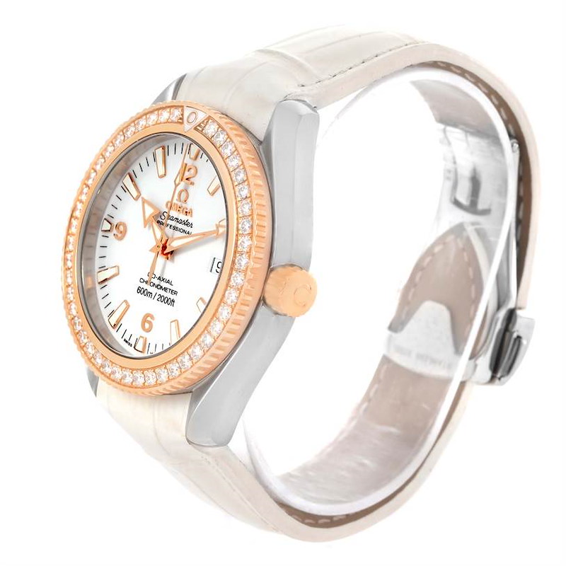 Omega Seamaster Planet Ocean 42 mm Diamond Watch 222.28.42.20.04.001 SwissWatchExpo