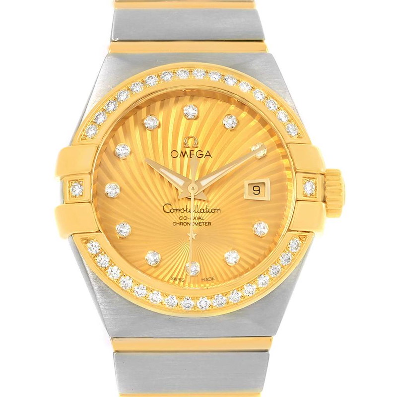 Omega Constellation 31 Co-Axial Diamond Ladies Watch 123.25.31.20.58.001 SwissWatchExpo