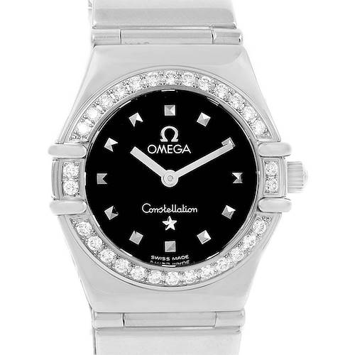 Photo of Omega Constellation My Choice Mini Ladies Diamond Watch 1465.51.00