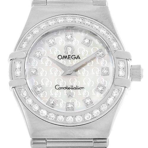 Photo of Omega Constellation 95 Mini MOP Diamonds Ladies Watch 1460.75.00