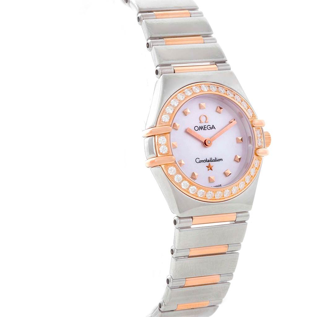 Omega Constellation My Choice Mini Diamond Ladies Watch ...