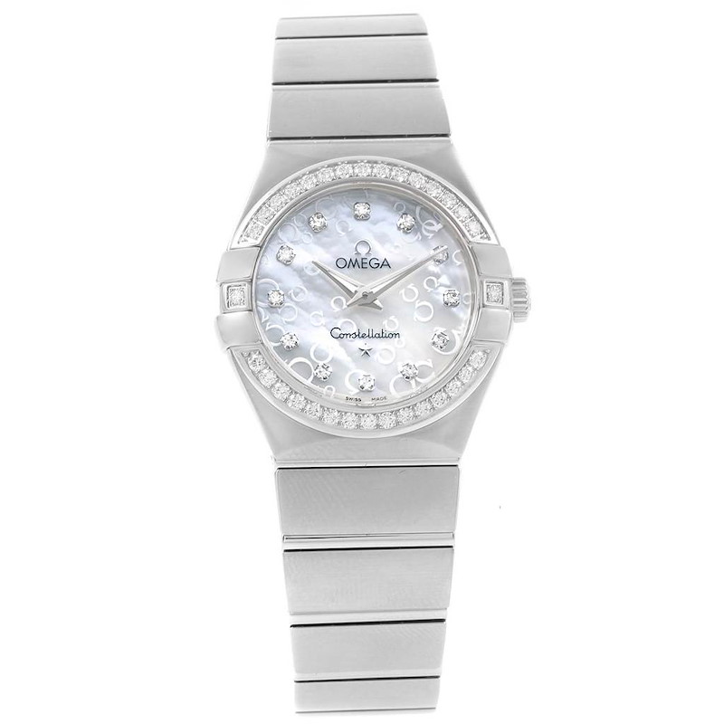 Omega Constellation Diamonds Ladies Watch 123.15.27.60.55.005 Unworn SwissWatchExpo
