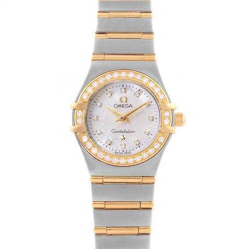 Photo of Omega Constellation Mini Mother of Pearl Diamond Watch 1267.75.00