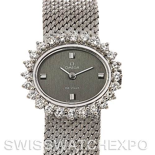 omega deville ladies diamond watch