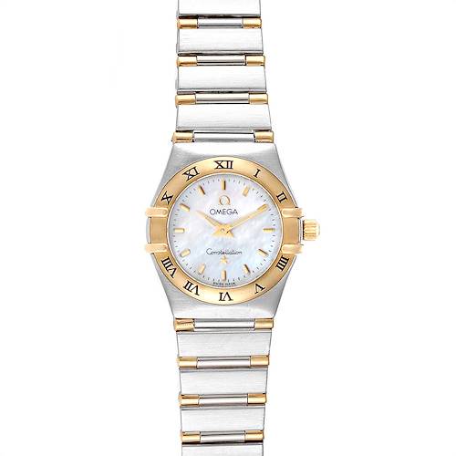 Photo of Omega Constellation Steel Yellow Gold Mother of Pearl Ladies Watch