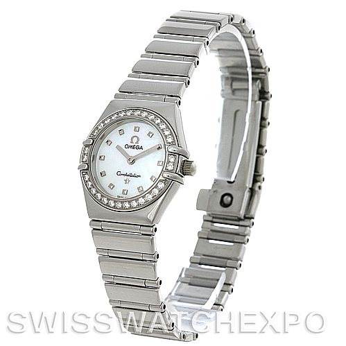Omega Constellation My Choice Ladies Quartz Mini Watch 1465.71.00 SwissWatchExpo